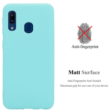 Deksel Samsung Galaxy A10e / A20e Silikon cover (blå)