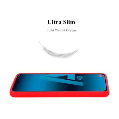 Deksel Samsung Galaxy A40 case (rød)