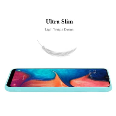 Deksel Samsung Galaxy A10e / A20e Silikon cover (blå)