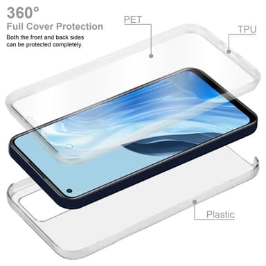 Oppo FIND X5 LITE / Reno7 5G Deksel 360 Case Cover