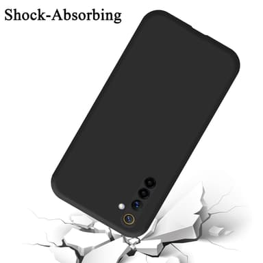 Realme 6 4G / 6s silikondeksel case (svart)