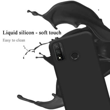 Huawei P SMART 2020 silikondeksel case (svart)