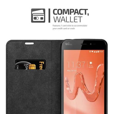 WIKO FREDDY lommebokdeksel case (brun)