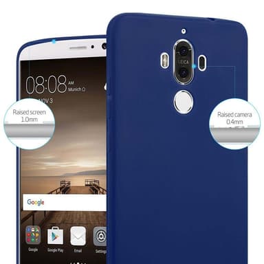 Deksel Huawei MATE 9 Silikon cover (blå)