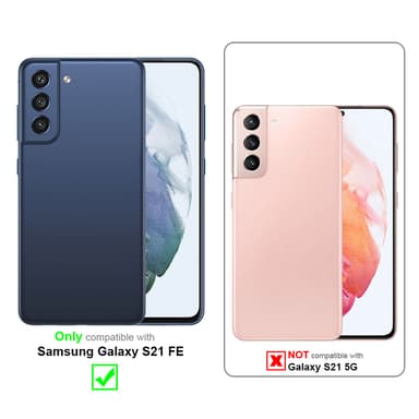 Samsung Galaxy S21 FE lommebokdeksel etui (grønn)