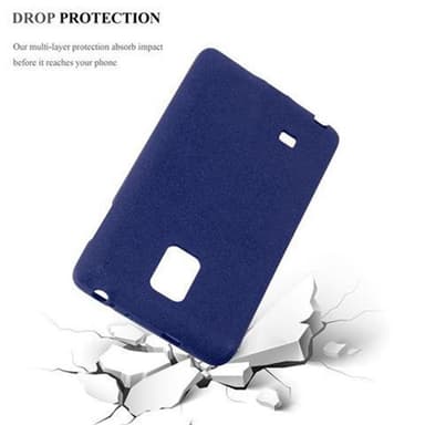 Deksel Samsung Galaxy NOTE EDGE case (blå)