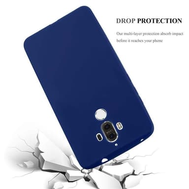 Deksel Huawei MATE 9 Silikon cover (blå)