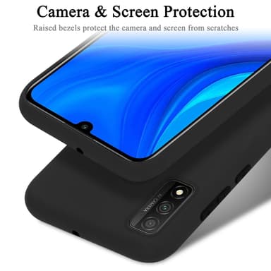 Huawei P SMART 2020 silikondeksel case (svart)