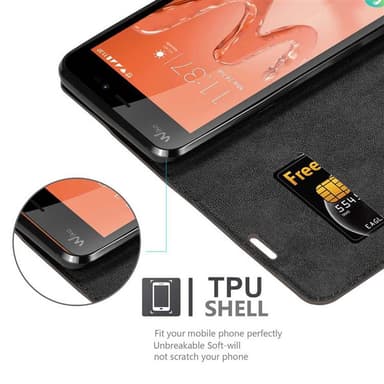 WIKO FREDDY lommebokdeksel case (brun)