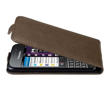 Blackberry Q10 deksel flip cover (brun)