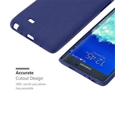 Deksel Samsung Galaxy NOTE EDGE case (blå)