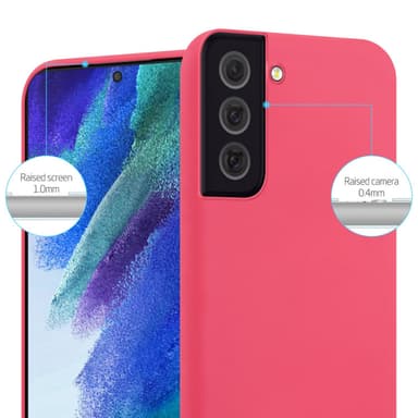 Deksel Samsung Galaxy S22 Silikon cover (rød)