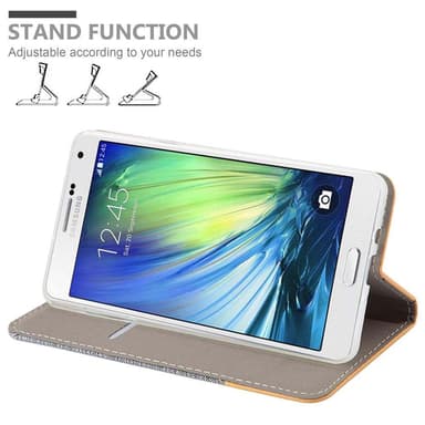 Samsung Galaxy A7 2015 lommebokdeksel etui (grå)
