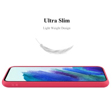 Deksel Samsung Galaxy S22 Silikon cover (rød)