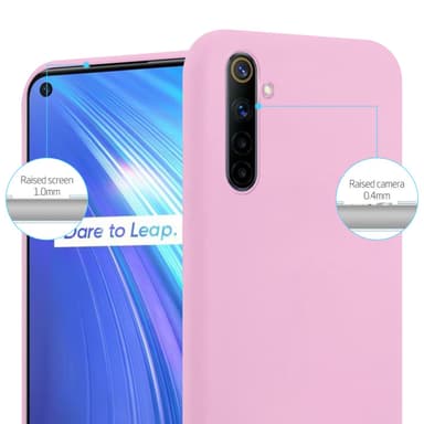 Deksel Realme Narzo 4G Silikon cover (rosa)