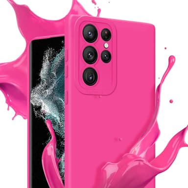 Samsung Galaxy S22 ULTRA Deksel case (rosa)