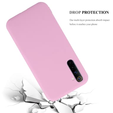 Deksel Realme Narzo 4G Silikon cover (rosa)