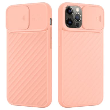 iPhone 13 PRO MAX silikondeksel case (rosa)