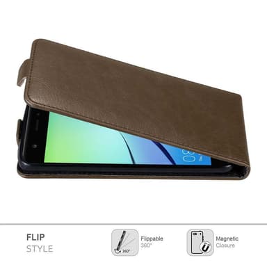 Huawei NOVA deksel flip cover (brun)