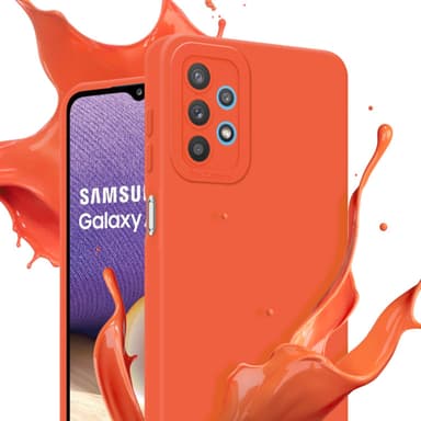 Samsung Galaxy A32 5G Deksel case (oransje)