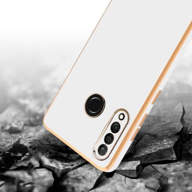 Huawei P30 LITE silikondeksel case (hvit)