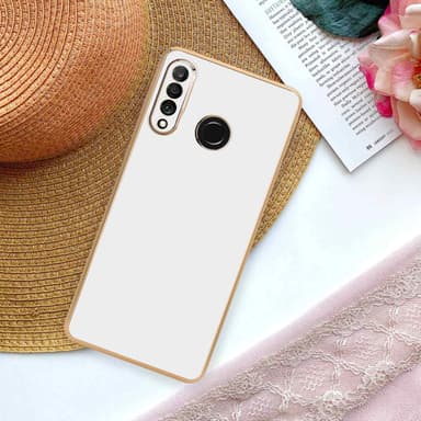 Huawei P30 LITE silikondeksel case (hvit)