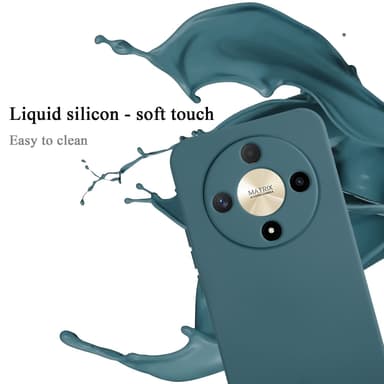 Honor Magic 6 Lite 5G silikondeksel case (Grønn)