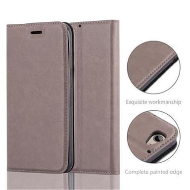 HTC ONE A9S lommebokdeksel case (brun)