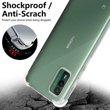 Nokia XR21 deksel ultra slim (gjennomsiktig)