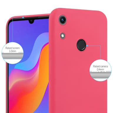 Deksel Honor 8A Silikon cover (rød)
