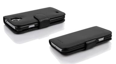 Samsung Galaxy S5 / S5 NEO lommebokdeksel etui (svart)