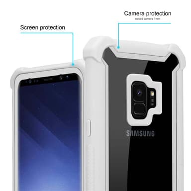 Samsung Galaxy S9 Deksel Case Cover (grå)