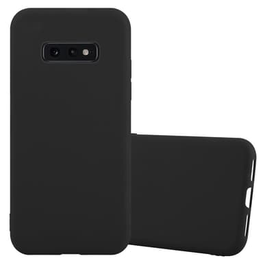 Deksel Samsung Galaxy S10e Silikon cover (svart)