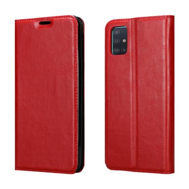 Samsung Galaxy A51 5G lommebokdeksel case (rød)