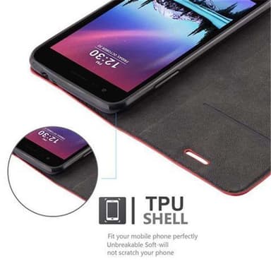 LG K4 2017 lommebokdeksel case (rød)