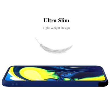 Deksel Samsung Galaxy A80 / A90 4G Silikon cover (blå)