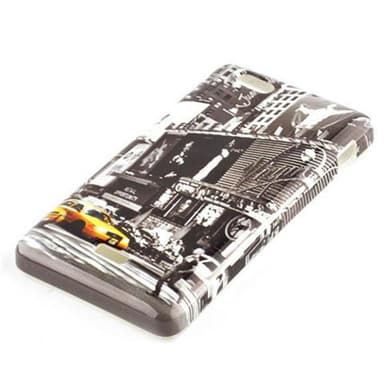 Sony Xperia M Hardt Deksel Case (grå)