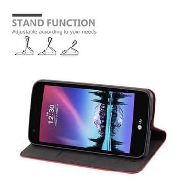 LG K4 2017 lommebokdeksel case (rød)