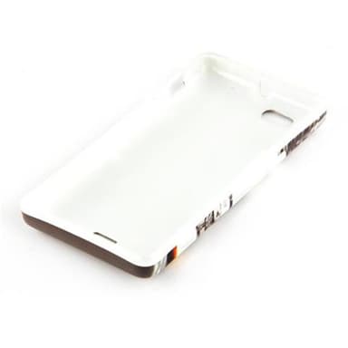 Sony Xperia M Hardt Deksel Case (grå)