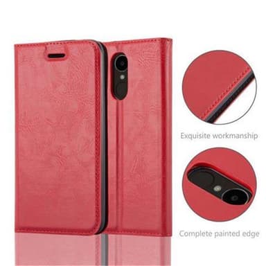 LG K4 2017 lommebokdeksel case (rød)
