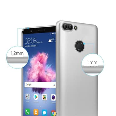 Deksel Huawei P SMART 2018 / Enjoy 7S Case Cover (sølv)