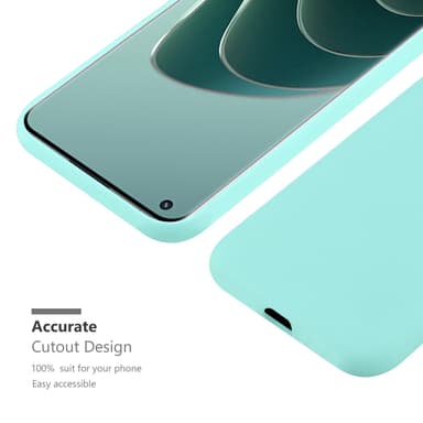 Deksel OnePlus 10 PRO 5G Silikon cover (blå)
