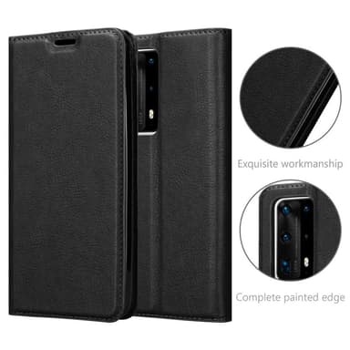 Huawei P40 PRO / P40 PRO+ lommebokdeksel case (svart)