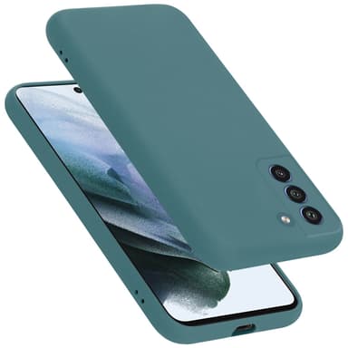 Samsung Galaxy S21 FE silikondeksel case (grønn)