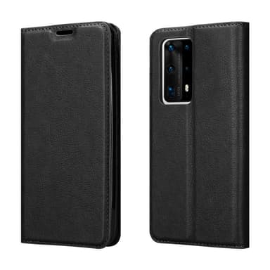 Huawei P40 PRO / P40 PRO+ lommebokdeksel case (svart)