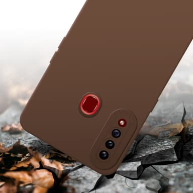 Samsung Galaxy A20s Deksel case (brun)