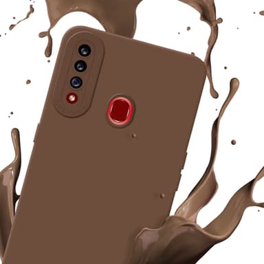 Samsung Galaxy A20s Deksel case (brun)