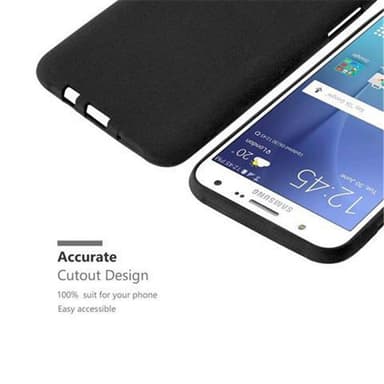 Deksel Samsung Galaxy J7 2015 case (svart)