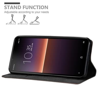 Sony Xperia 10 II lommebokdeksel case (brun)