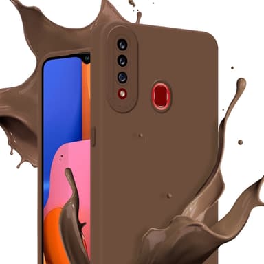 Samsung Galaxy A20s Deksel case (brun)